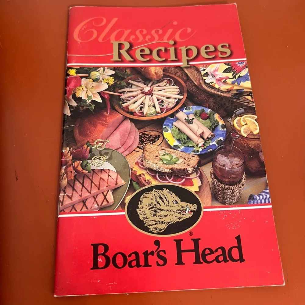 Boars Head Classic Recipes Cookbook Deli Meats Cheese Sandwiches Salads Booklet